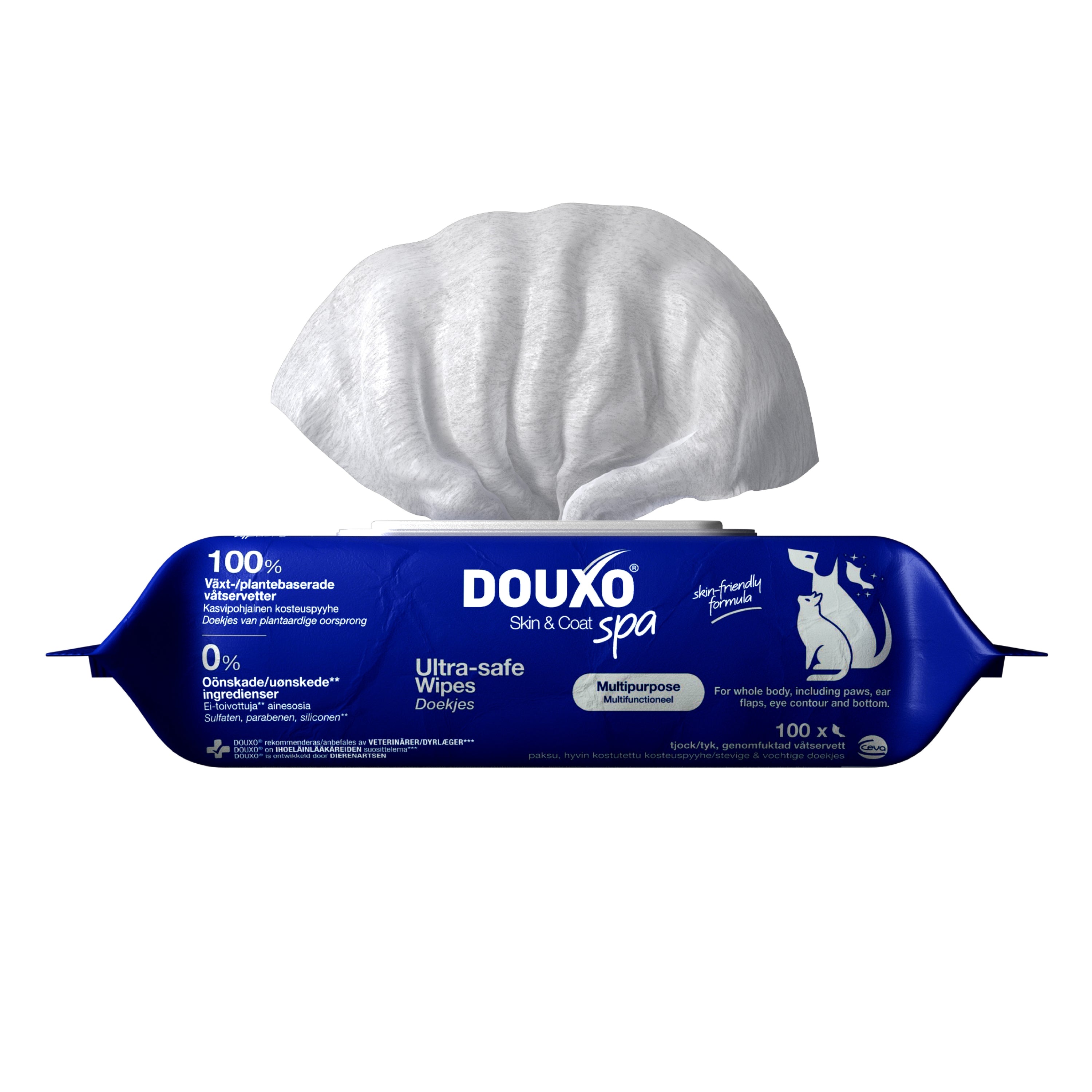 DOUXO® SPA Multipurpose Grooming Wipes